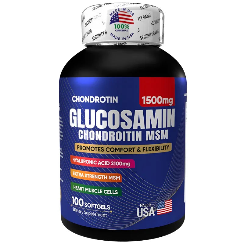 Glucosamin 1500mg 💪 Suplemento para Articulaciones y Cartílagos