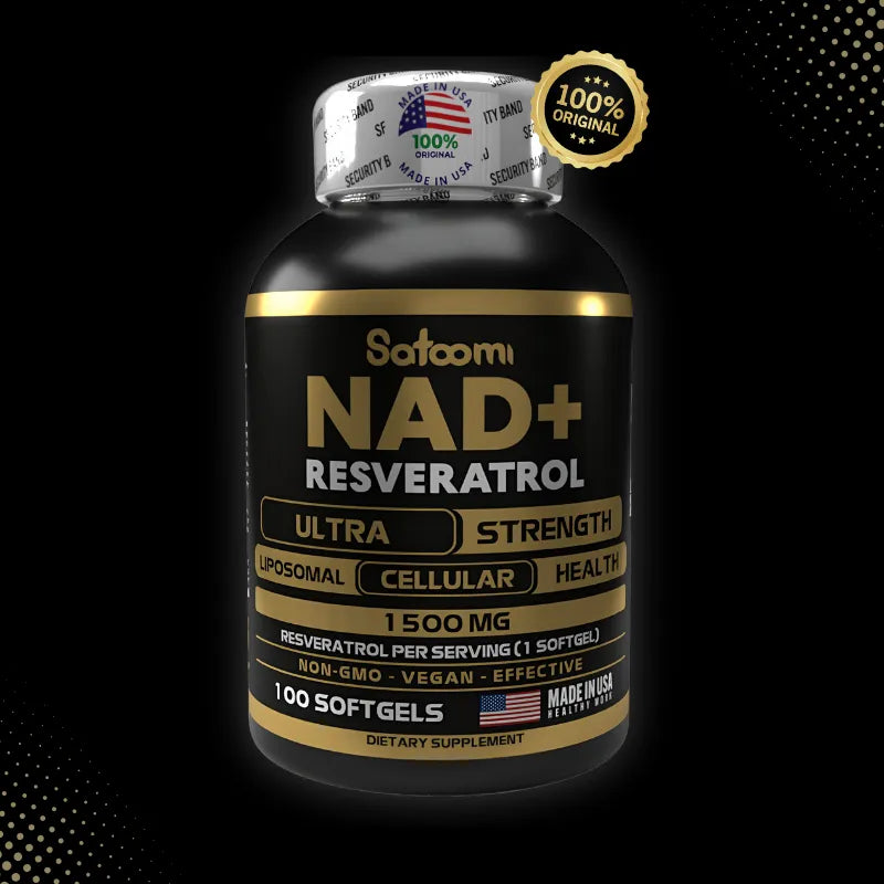 NAD + RESVERATROL ORIGINAL 1500MG 💥Activa tu Longevidad Celular