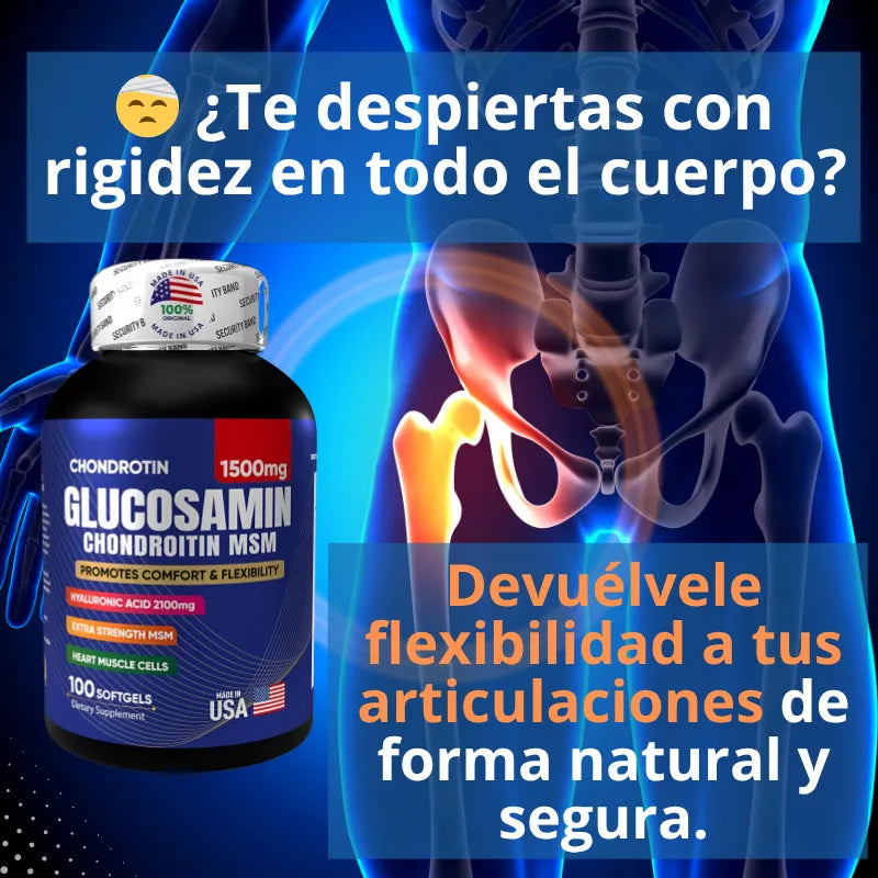 Glucosamin 1500mg 💪 Suplemento para Articulaciones y Cartílagos